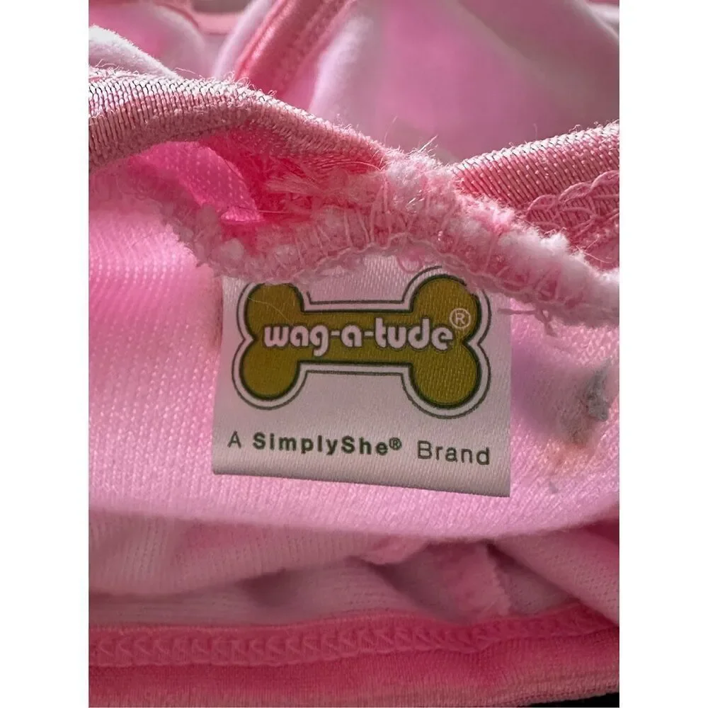 ￼Petco 2013 Pink Girly Girl Bow Hoodie Size M